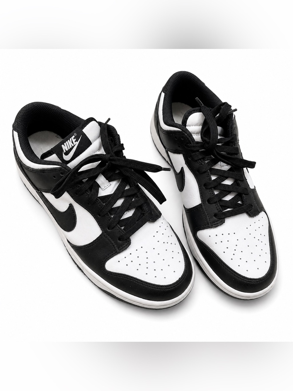 Nike Dunk Low | Black White Panda Sneakers | Women’s Size 9 Casual Shoes